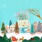 Christmas Winter Snow Tabletop for Crafts Display Decor (Multi-Color)